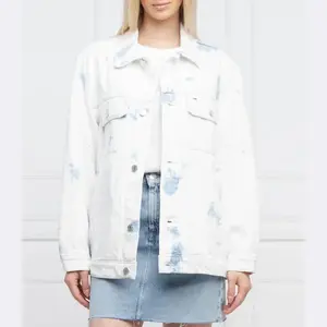 Джинсовая куртка оверсайз Tommy Hilfiger, синий