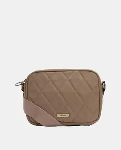 Стеганая сумка через плечо Barbour, бежевый