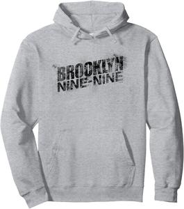 Худи с логотипом сериала «Бруклин 99», серая Nbc