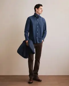 Мужская спортивная рубашка с длинным рукавом Emidio Tucci, синий