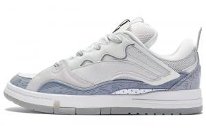 Кроссовки China Li Ning Skateboarding, белый/голубой