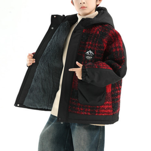 Утепленная куртка для детей 3-7 лет PROTECTCAMEL, red