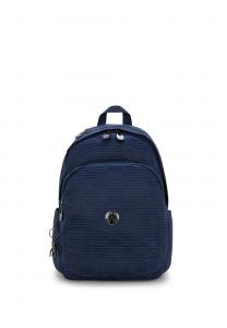 Рюкзак DELIA Kipling, цвет Night Ocean Jacquard