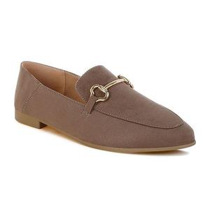 Женские лоферы Noltas с декоративной пряжкой London Rag, Taupe