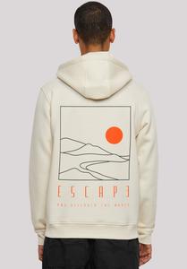 Худи F4NT4STIC ESCAPE DISCOVER THE WORLD LANDSCAPE, Whitesand/Beige