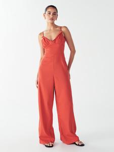 Комбинезон Willa PALMS JUMPSUIT, бежевый