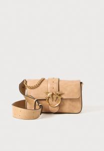 Сумка кросс-боди Pinko LOVE ONE, Beige/Antique Gold-Coloured/Beige