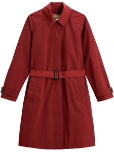 Летний тренчкот Woolrich, красный