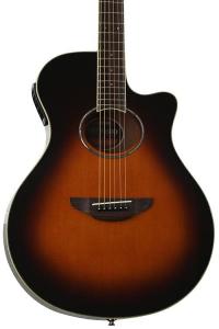 Yamaha APX600 Thin-line Cutaway - Old Violin Sunburst APX600 OVS
