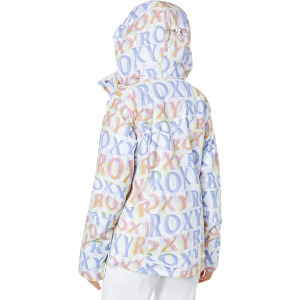 Куртка Roxy Jetty Jacket, цвет Bright White Sunbeam Lettering