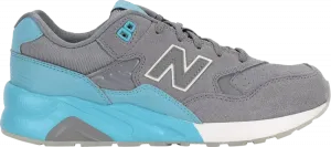 Кроссовки New Balance 580 Solarized Kids 'Grey Baby Blue', серый