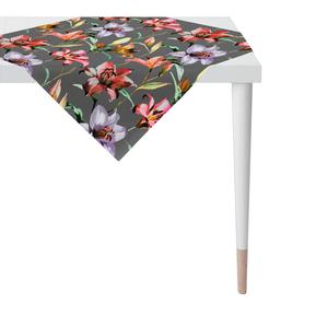 Скатерть Novel, 85x85 см, антрацит/многоцветный