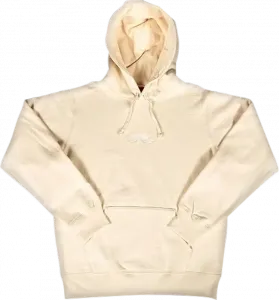 Толстовка Supreme Tag Logo Hooded Sweatshirt 'Natural', загар