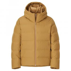 Пуховик Uniqlo Seamless Down 3D Cut, 46 желтый