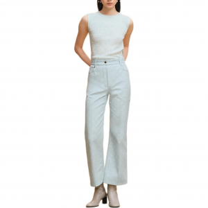 Брюки Casual FW25 для женщин HERMES, синий