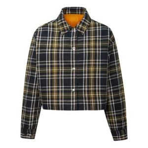 Куртка reversible shirt-style jacket 'black grey' Converse, черный