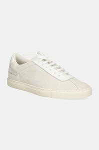 Классические кожаные кроссовки для тенниса Common Projects, бежевый