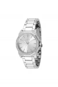 Женские кварцевые часы Speedway 49110 с тремя стрелками и серебристым циферблатом Invicta, silver