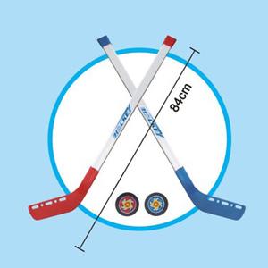 He Jiagong Детская клюшка для хоккея на траве, набор для футбола, синий, 84 см: 2 клюшки