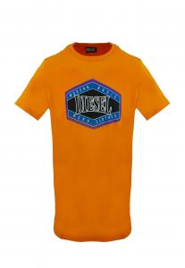 DIESEL Футболка в оранжевом цвете