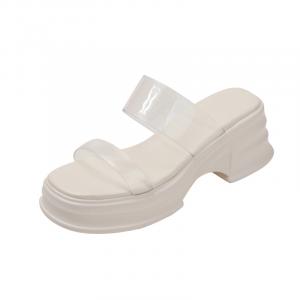 Тапочки-слайды женские цвета экрю TATAYA, Ecru