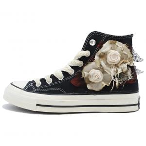 Converse Высокие парусиновые туфли Chuck 70 унисекс, белые
