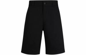 Хьюго Чинос шорты средней посадки HUGO BOSS, черный