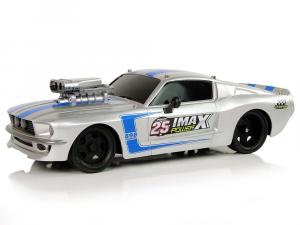 Спортивная машина с радиоуправлением 1:16 Серебристый Lean Toys