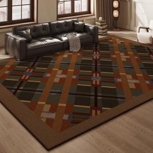 Budis Ковер 200х300 см для гостиной/спальни в стиле French Vintage, водонепроницаемый, нескользящий, моющийся, с петлевым ворсом Jinsha Muyu