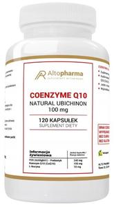 Диетическая добавка, AltoPharma, Коэнзим Q10 Форте 100 мг CoQ10 Убихинон, 120 капсул Inna Marka