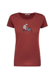 Рубашка GREENBOMB Bike Cargo Family, ярко-красный