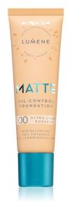 Тональный крем - флюид для жирной и комбинированной кожи Lumene Nordic Makeup Matte, оттенок 00 Ultra Light 30 мл