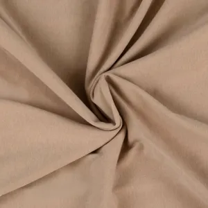 Простыня Kvalitex Jersey, двуспальная, 220x200 см, светло-бежевая KVALITEX