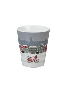 Кружка Happy Mug из серии Riding in the city в сером цвете Krasilnikoff