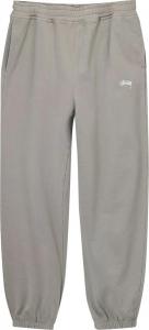 Брюки Stussy Overdyed Stock Logo Pant 'Sand', серый