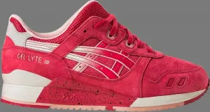 Кроссовки gel lyte 3 'strawberry & cream' Asics, красный