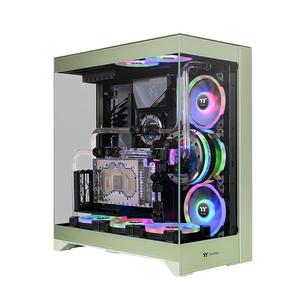 Корпус Thermaltake CTE E550 TG, Mid Tower, зеленый