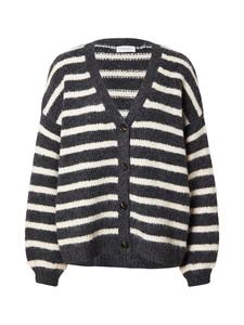 Вязаный кардиган VERSTIQUE, антрацит/белый