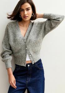 Кардиган New Look BATWING SLEEVE, Grey