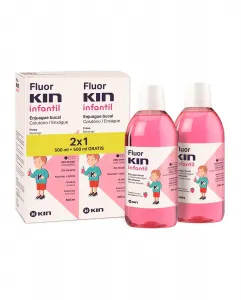 Упаковка 2 шт. Детская зубная паста Fluor Kin