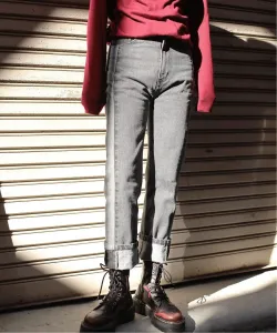 Aimoha -select-/ aimoha Оригинальные джинсы прямого кроя с обратным дизайном Aimoha - Select -, цвет Black