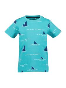 Рубашка BLUE SEVEN, темно-синий/бирюзовый