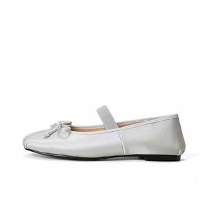 SHOEMAKER QUEEN Мэри Джейн туфли женские золотые и серебристо-серые, цвет Gold and Silver Gray