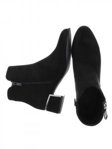 Ital-Design Черные туфли на высоком каблуке