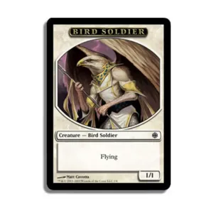 CCG Птица-солдат — жетон (С), MTG - Alara Reborn