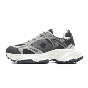 Кроссовки Qixing 2.0 износостойкие, дышащие, влагоотводящие, низкие, массивные, мужские, серые JEEP SPIRIT, Gray