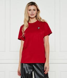 Футболка женская Karl Lagerfeld Loose Fit, красный