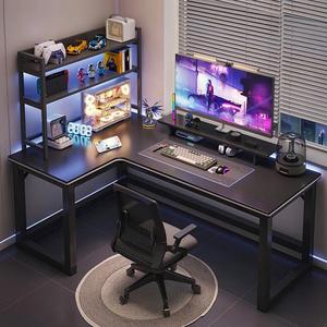 Игровой стол Orenford L-Shaped Gaming Desk, левый угол, 120x80 см, черный