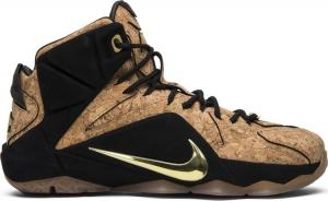 Кроссовки Nike LeBron 12 EXT 'Cork', коричневый
