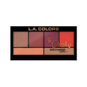 Палитра для лица L.A. Colors So Cheeky Blush & Highlight, Hot And Spicy